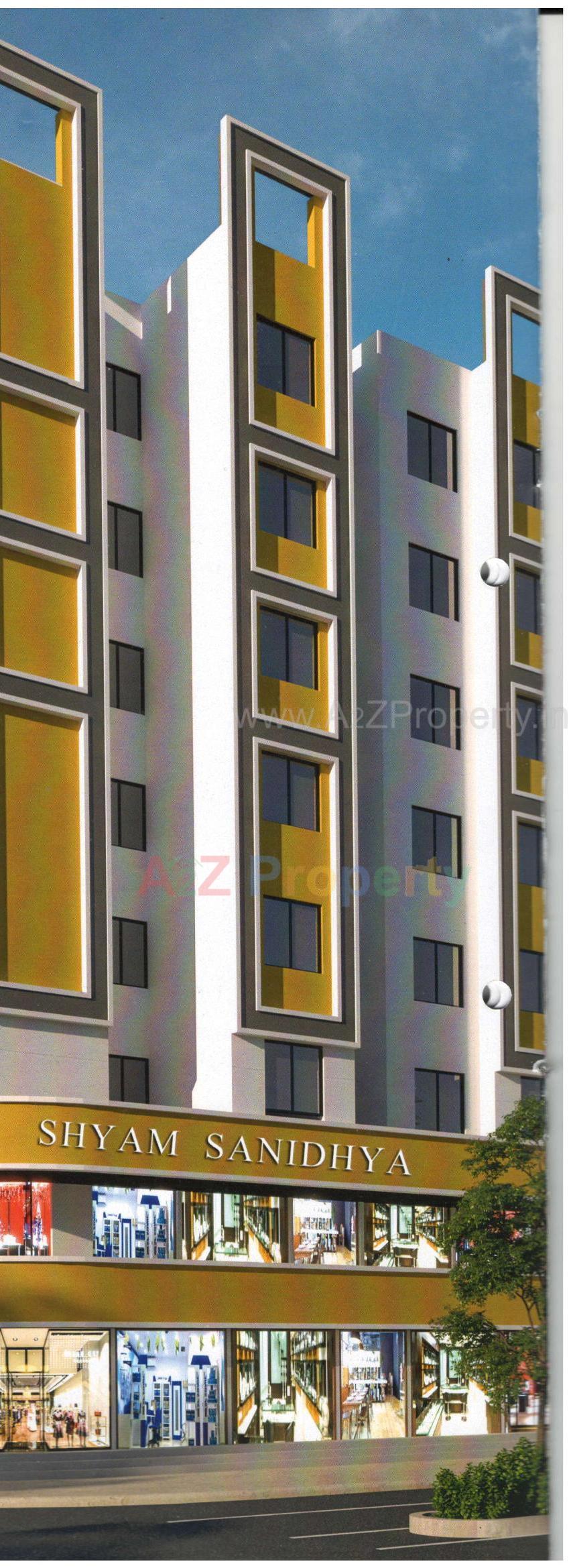 3D Elevation of real estate project Shyam Sanidhya located at Rajkot, Rajkot, Gujarat