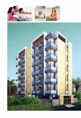 Elevation of real estate project Shyama located at Ghanteshwar, Rajkot, Gujarat