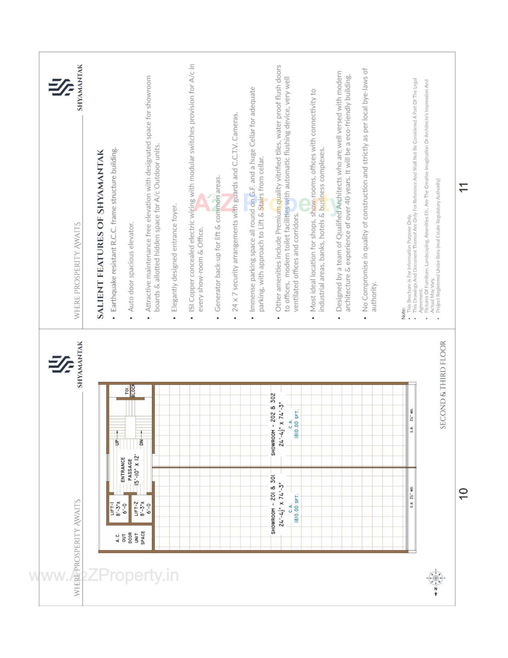 Layout of real estate project Shyamantak located at Rajkot, Rajkot, Gujarat