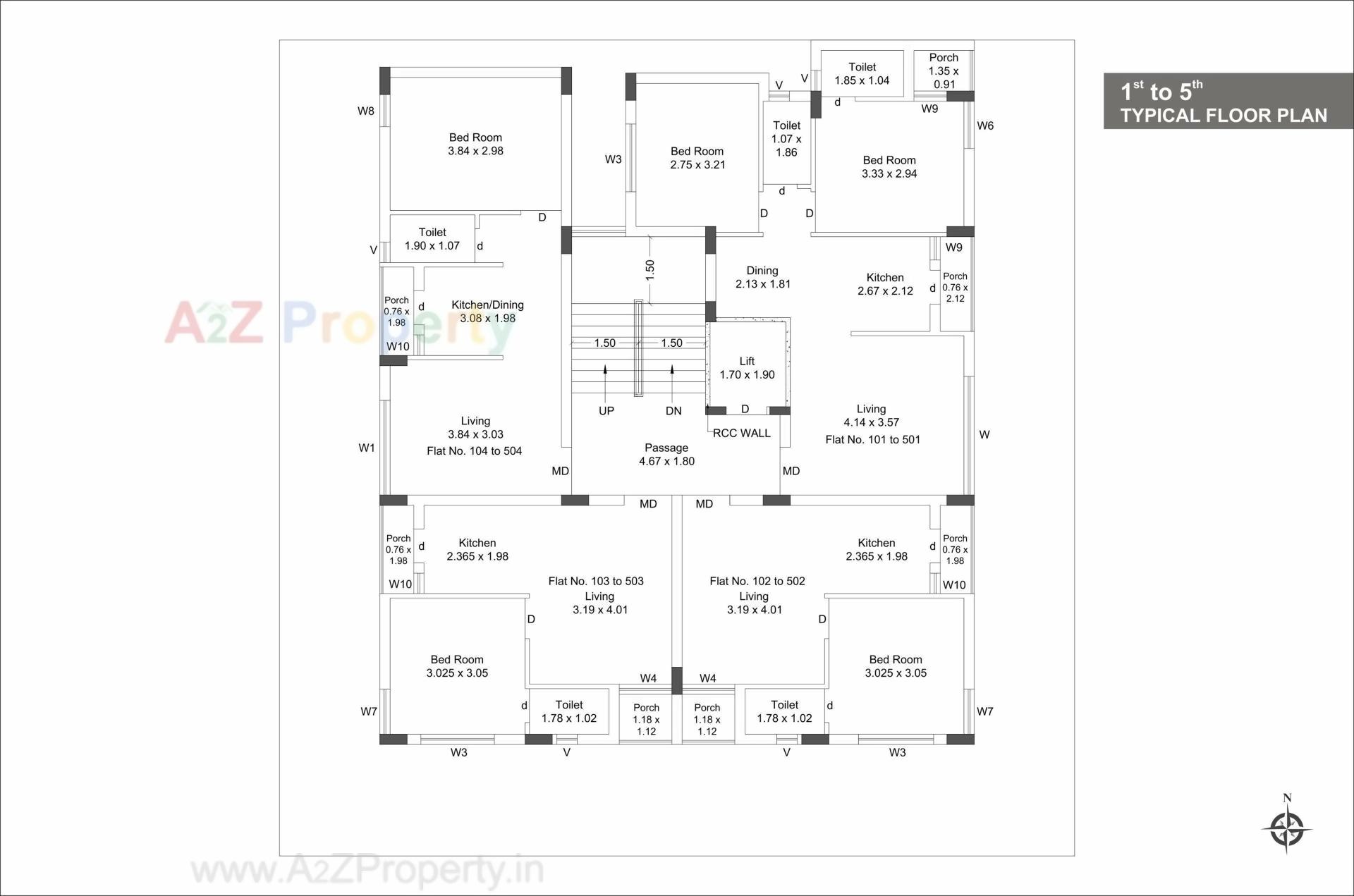 Layout of real estate project Siddhi Elegance located at Rajkot, Rajkot, Gujarat