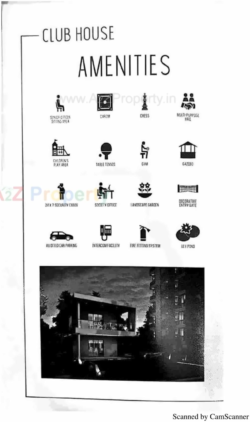  of real estate project Siddhi Heights located at Mavdi, Rajkot, Gujarat