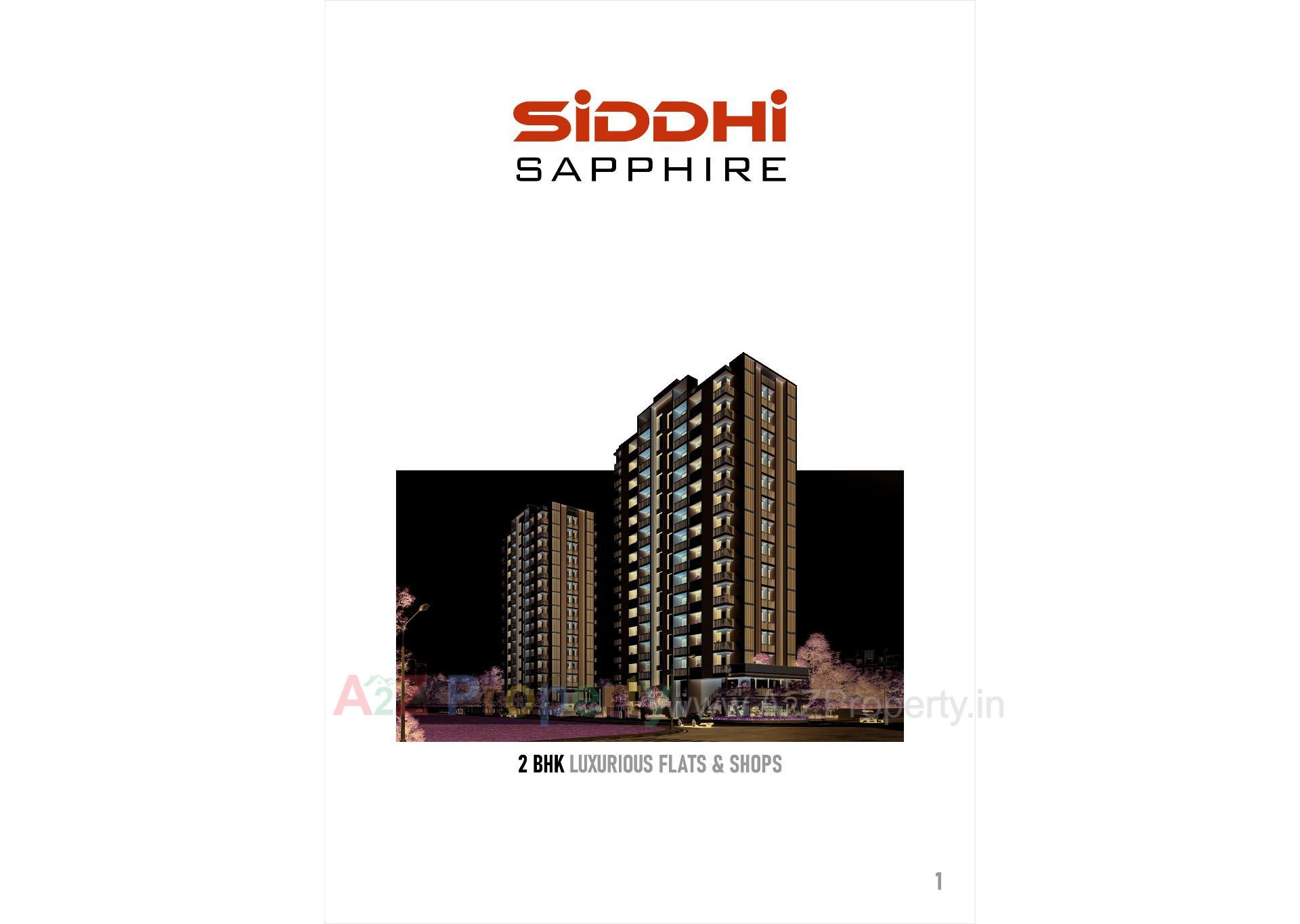  of real estate project Siddhi Sapphire located at Mavdi , Rajkot, Gujarat
