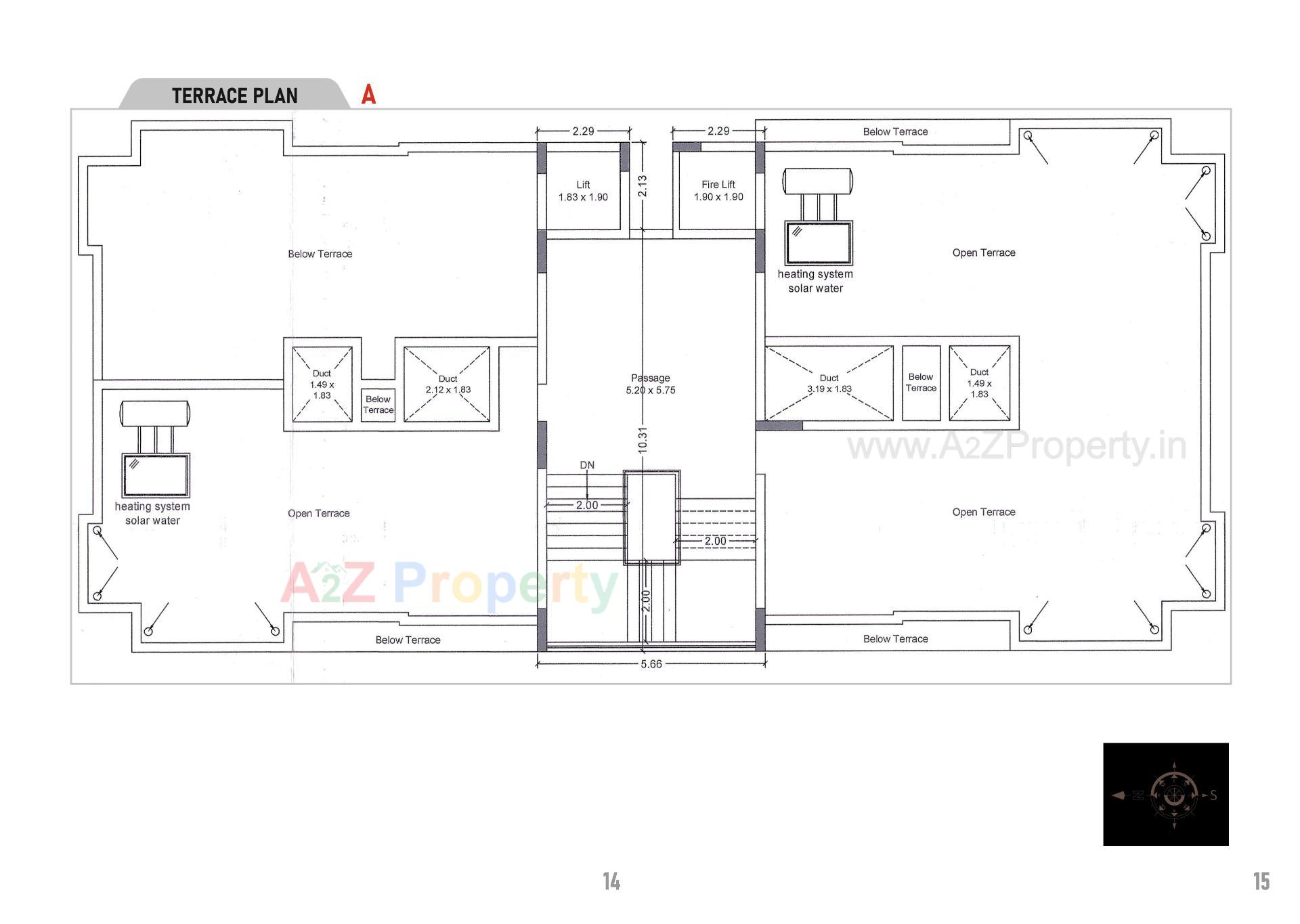 Layout of real estate project Siddhi Sapphire located at Mavdi , Rajkot, Gujarat