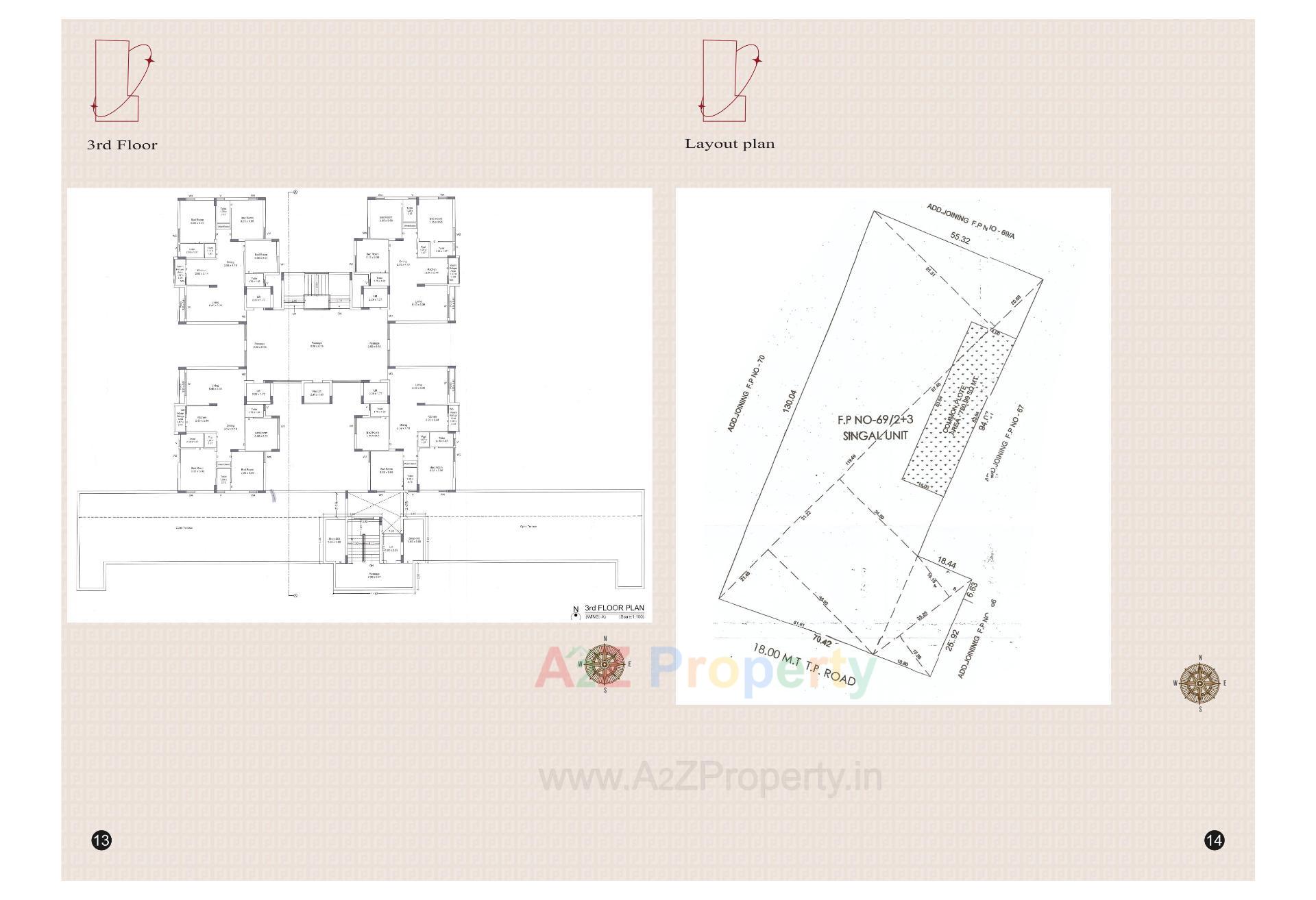  of real estate project Siddhi Space located at Mavdi, Rajkot, Gujarat