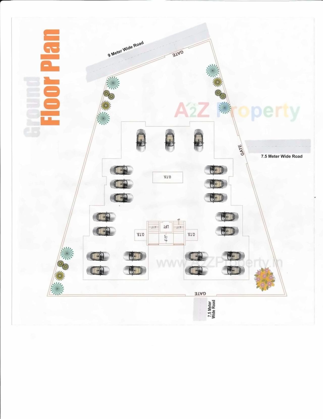  of real estate project Siddhi Vinayak located at Mavdi, Rajkot, Gujarat