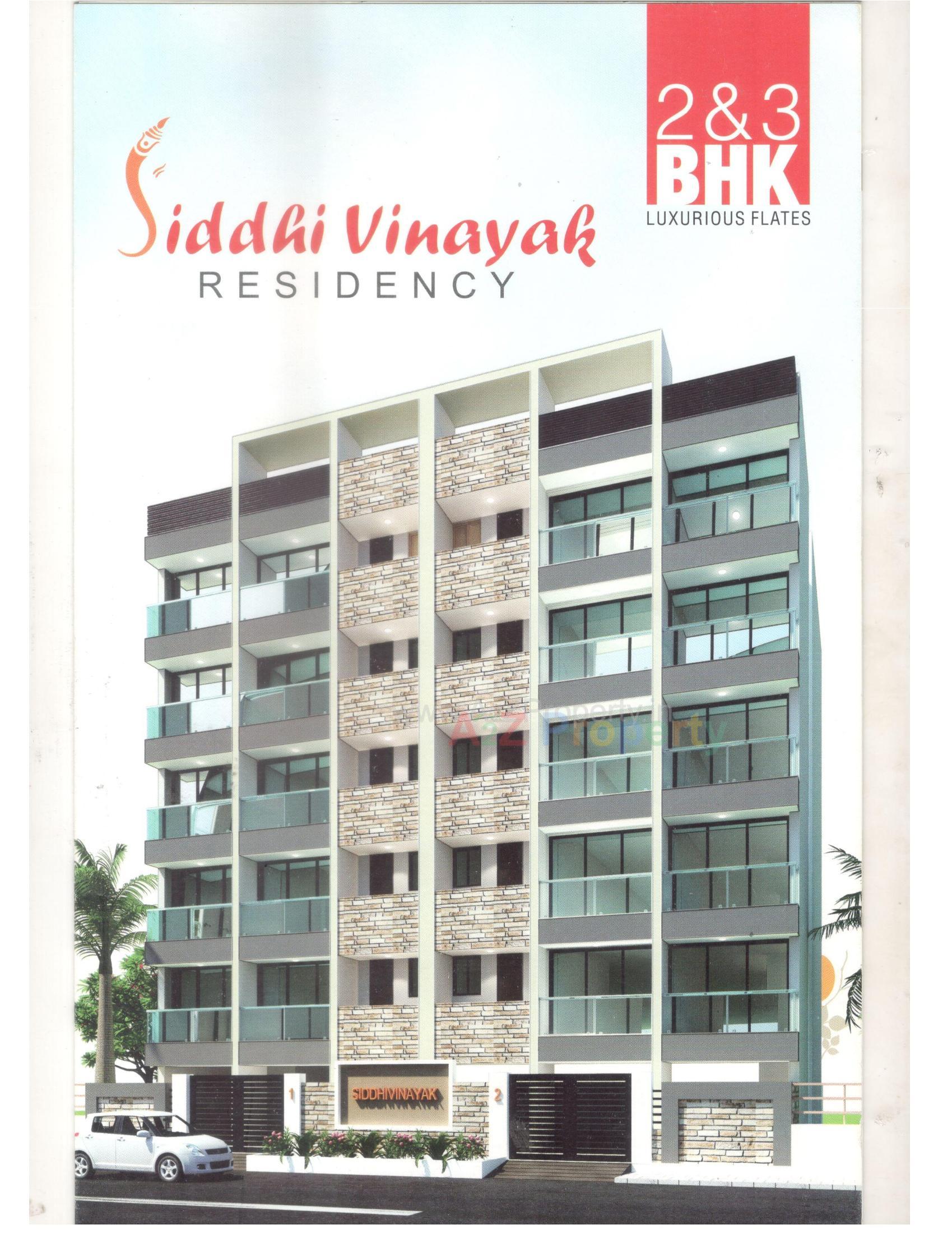 3D Elevation of real estate project Siddhivinayak Residency located at Rajkot, Rajkot, Gujarat