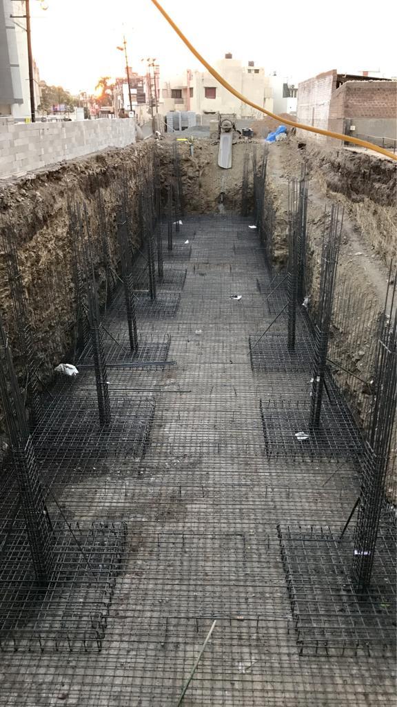 120806_const of real estate project Silk Route located at Mavdi, Rajkot, Gujarat