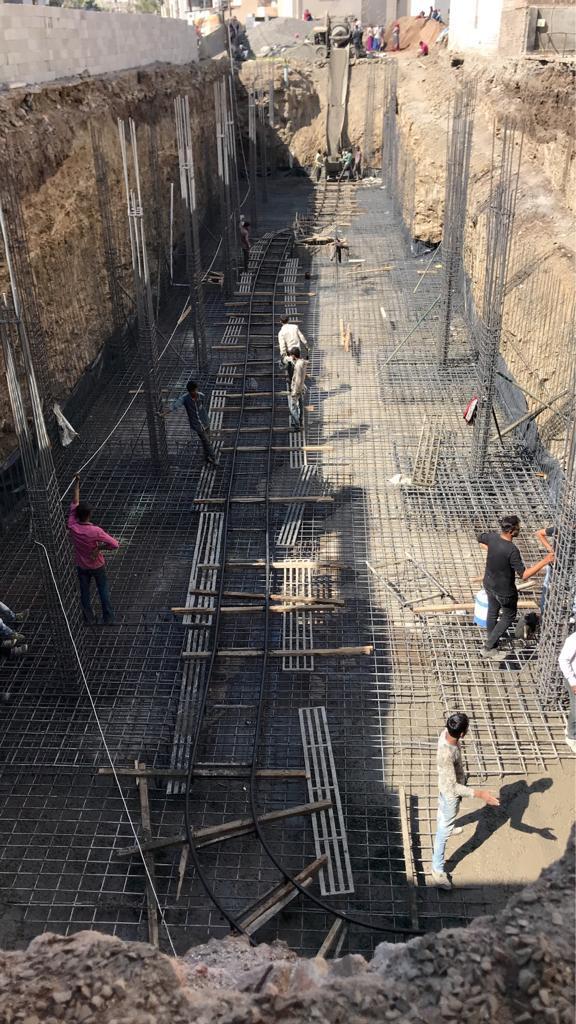 120807_const of real estate project Silk Route located at Mavdi, Rajkot, Gujarat