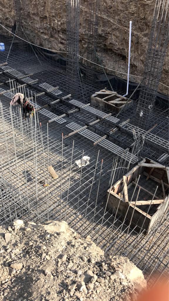 120808_const of real estate project Silk Route located at Mavdi, Rajkot, Gujarat