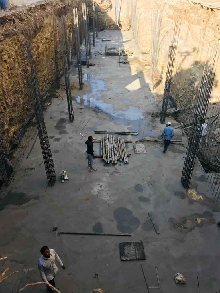 120809_const of real estate project Silk Route located at Mavdi, Rajkot, Gujarat