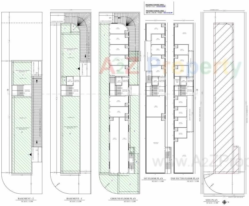 Layout of real estate project Silk Route located at Mavdi, Rajkot, Gujarat