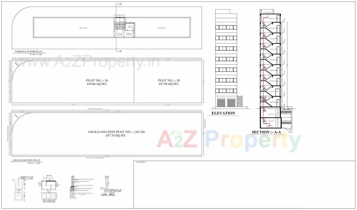  of real estate project Silk Route located at Mavdi, Rajkot, Gujarat