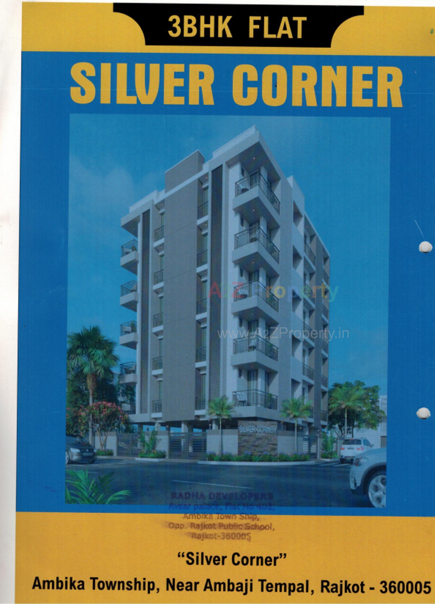 3D Elevation of real estate project Silver Corner located at Rajkot, Rajkot, Gujarat