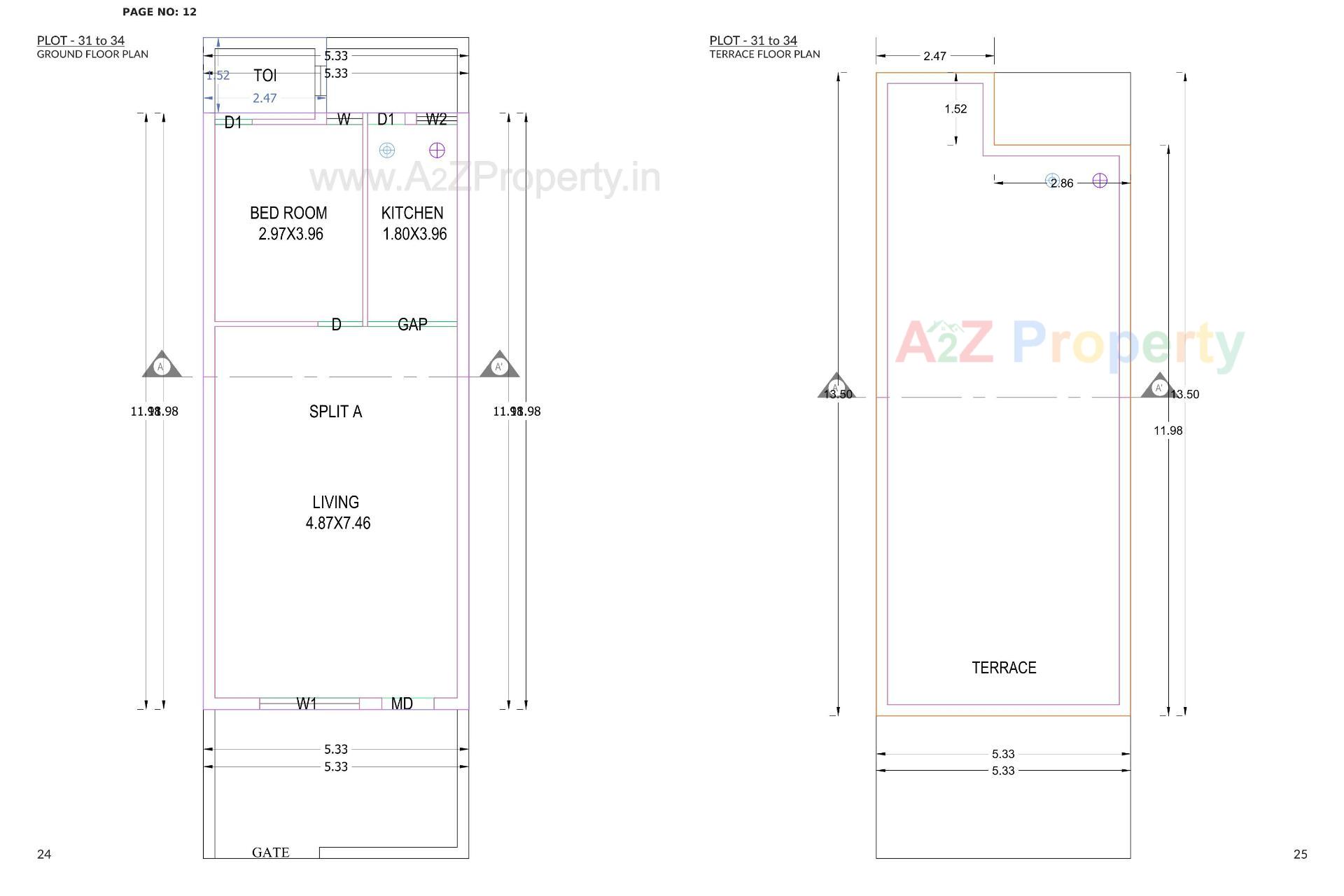  of real estate project Silver Homes located at Vajdi, Rajkot, Gujarat