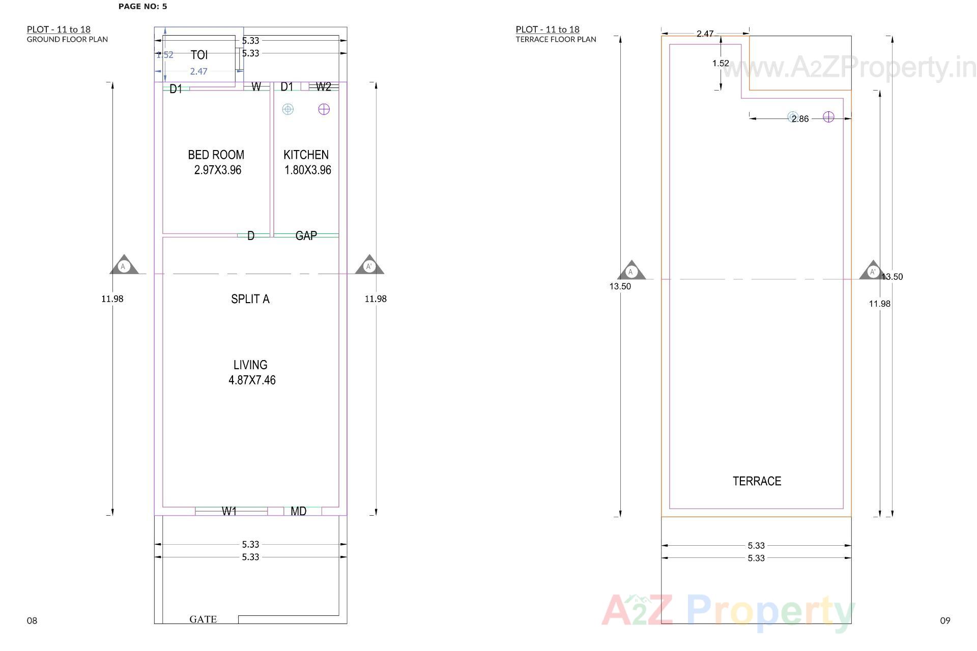  of real estate project Silver Homes located at Vajdi, Rajkot, Gujarat