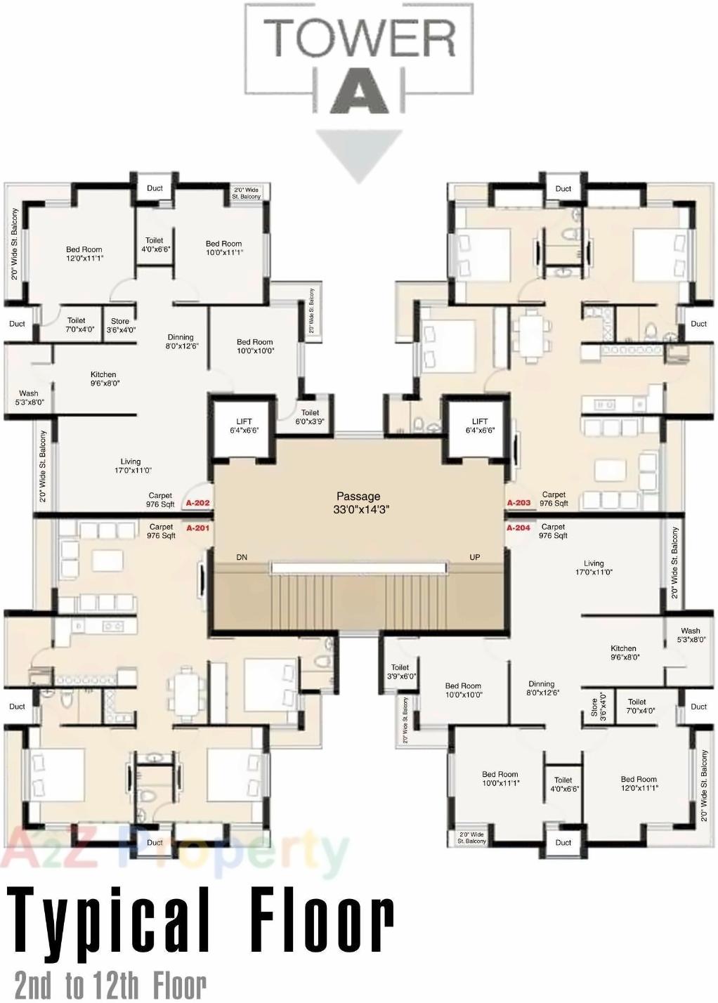 Layout of real estate project Silver Wood located at Motamava, Rajkot, Gujarat