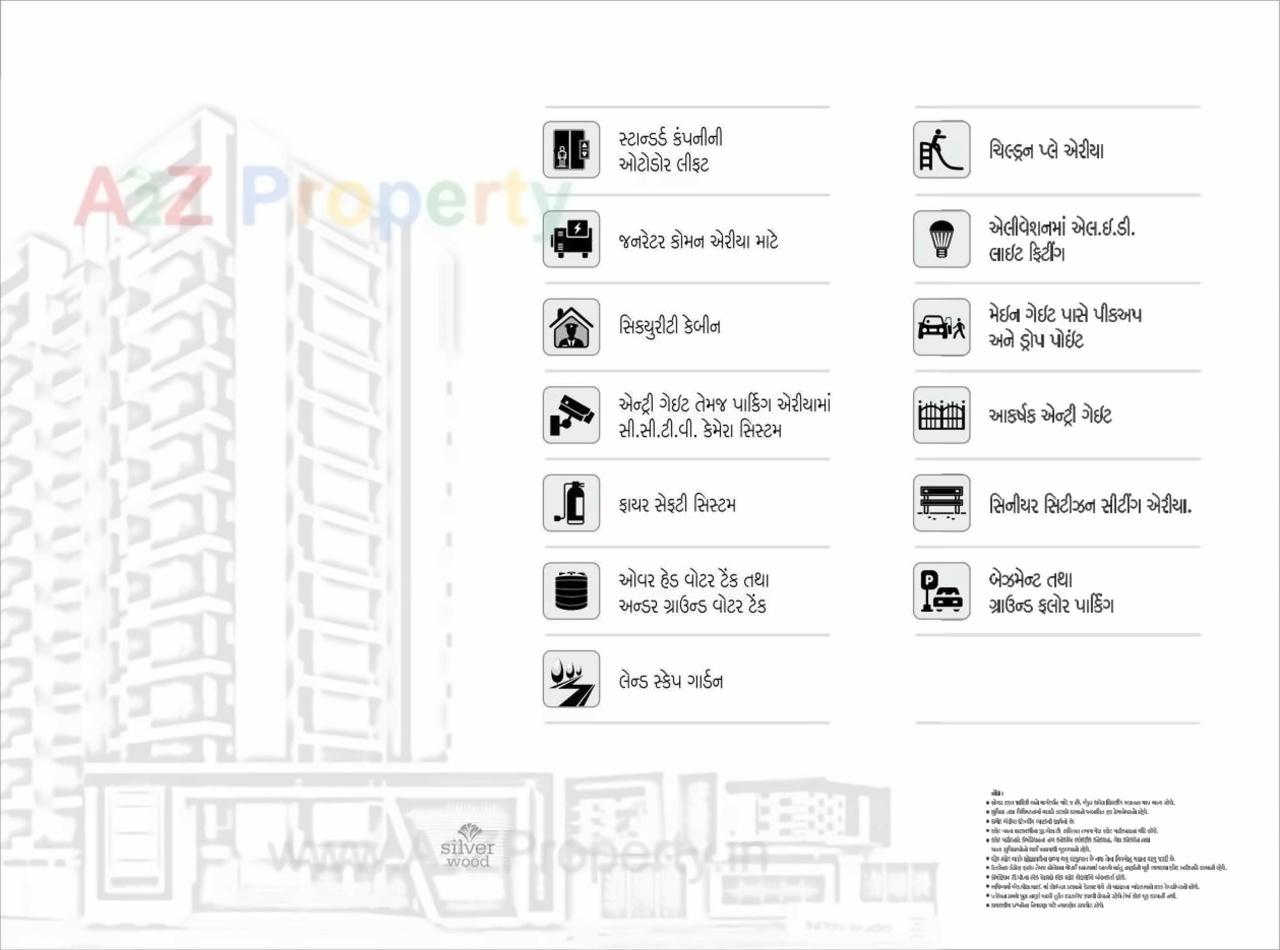  of real estate project Silver Wood located at Motamava, Rajkot, Gujarat