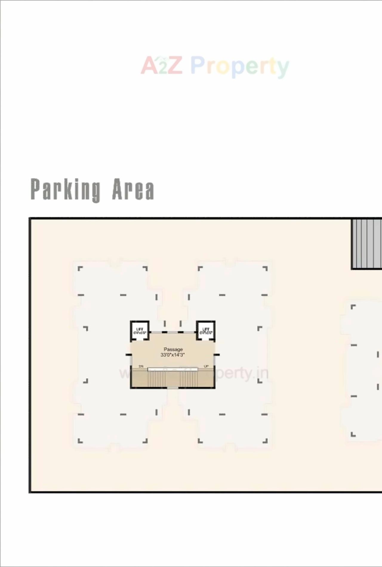 Layout of real estate project Silver Wood located at Motamava, Rajkot, Gujarat