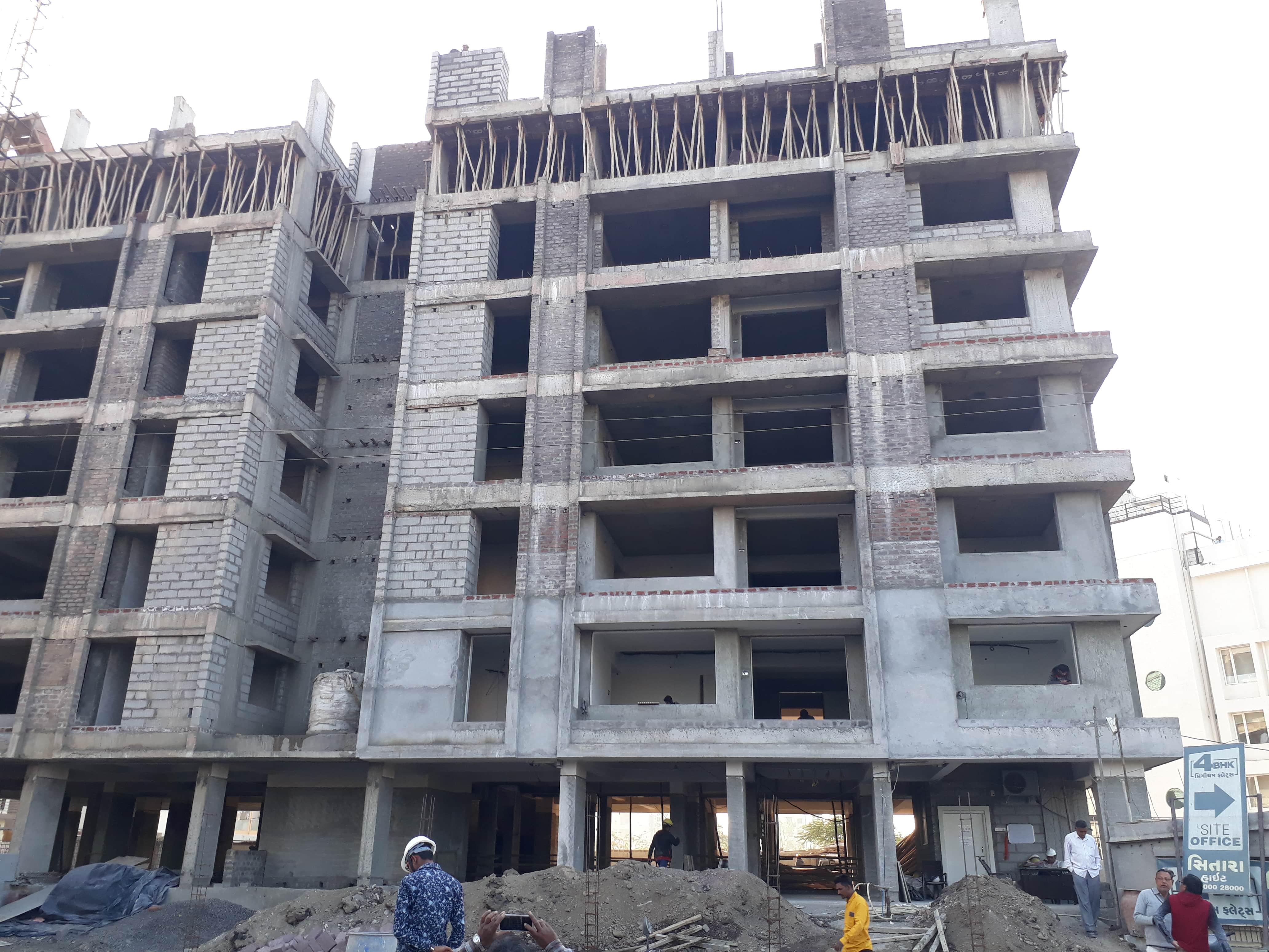 99413_const of real estate project Sitara Height located at Madhapar, Rajkot, Gujarat