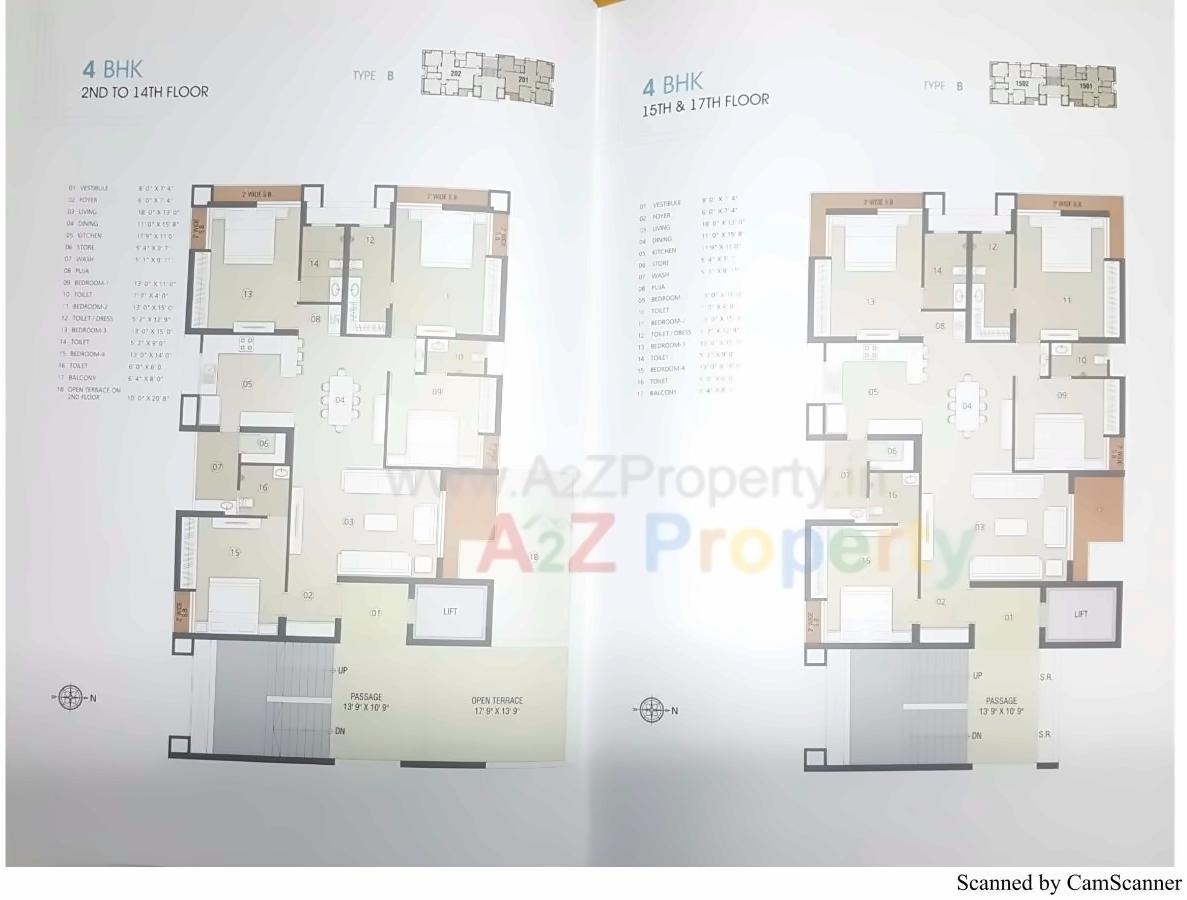 Layout of real estate project Sky Diamond located at Mavdi, Rajkot, Gujarat