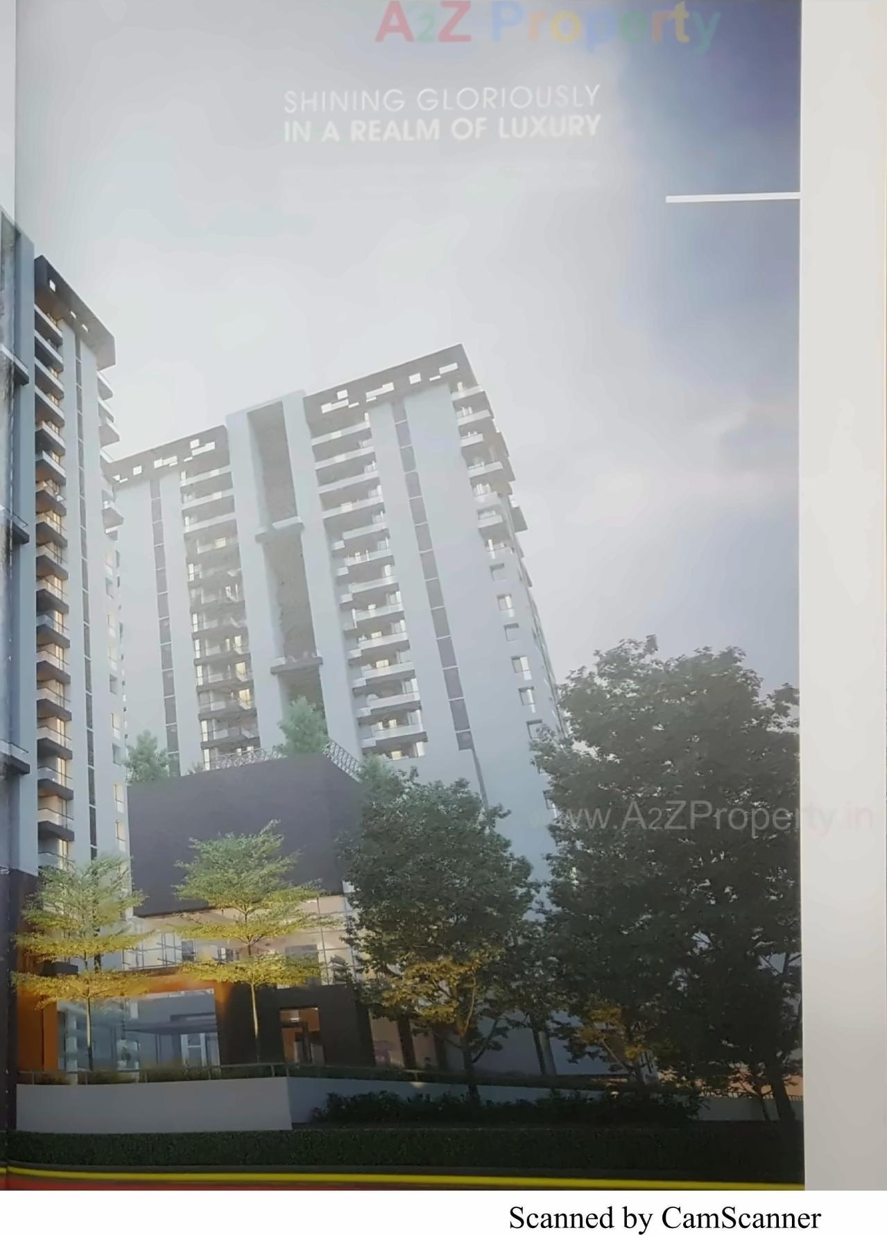 3D Elevation of real estate project Sky Diamond located at Mavdi, Rajkot, Gujarat