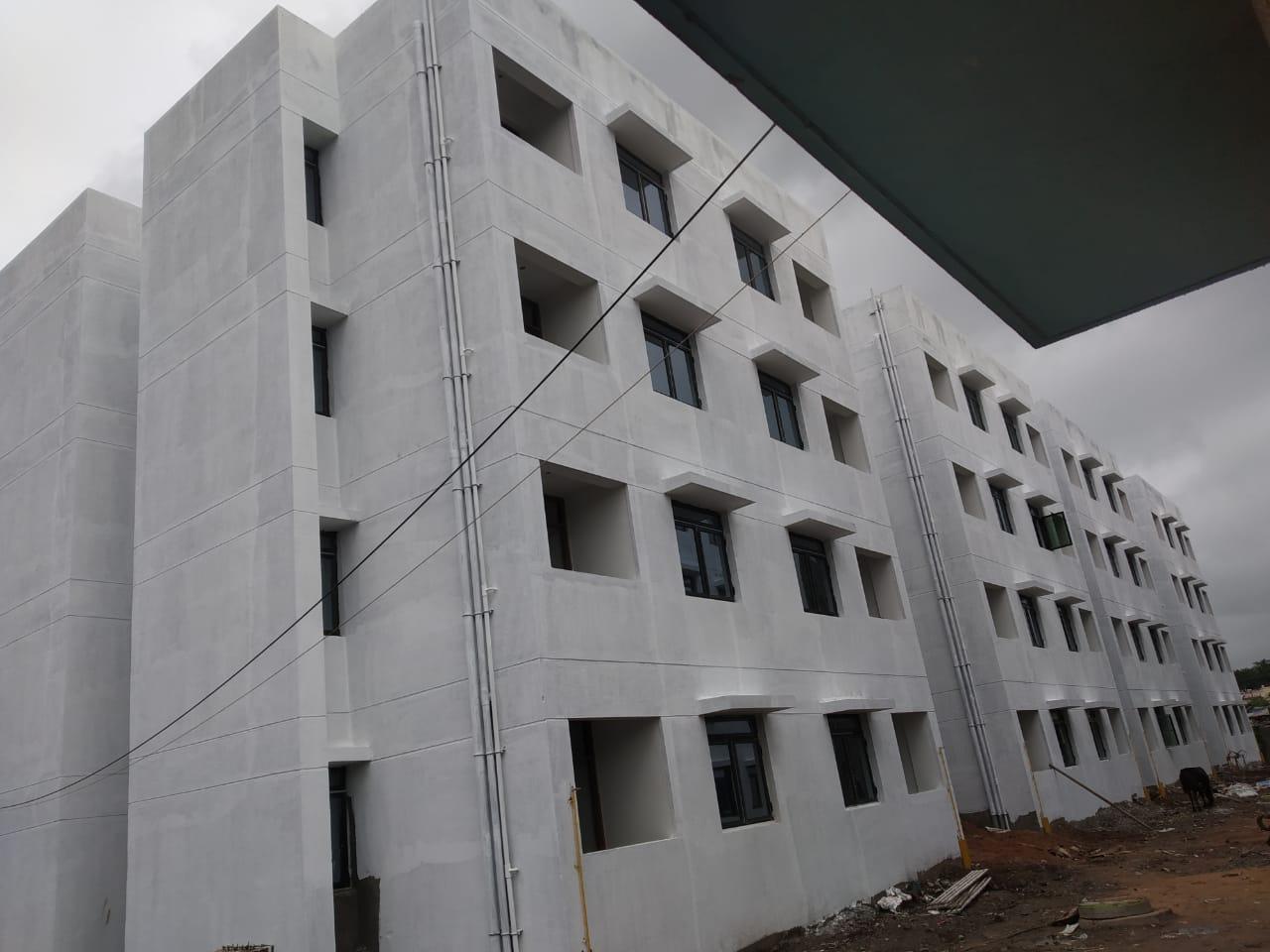 195373_const of real estate project Smart Ghar 4b: Construction Of 128 Ews Unit (sews) Under Pmay located at Rajkot, Rajkot, Gujarat