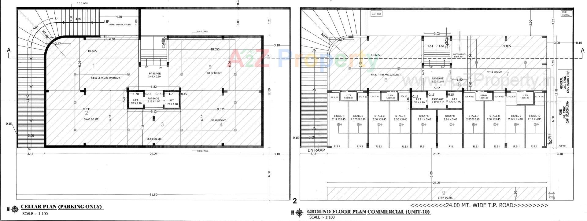 Layout of real estate project Somnath Heights located at Rajkot, Rajkot, Gujarat