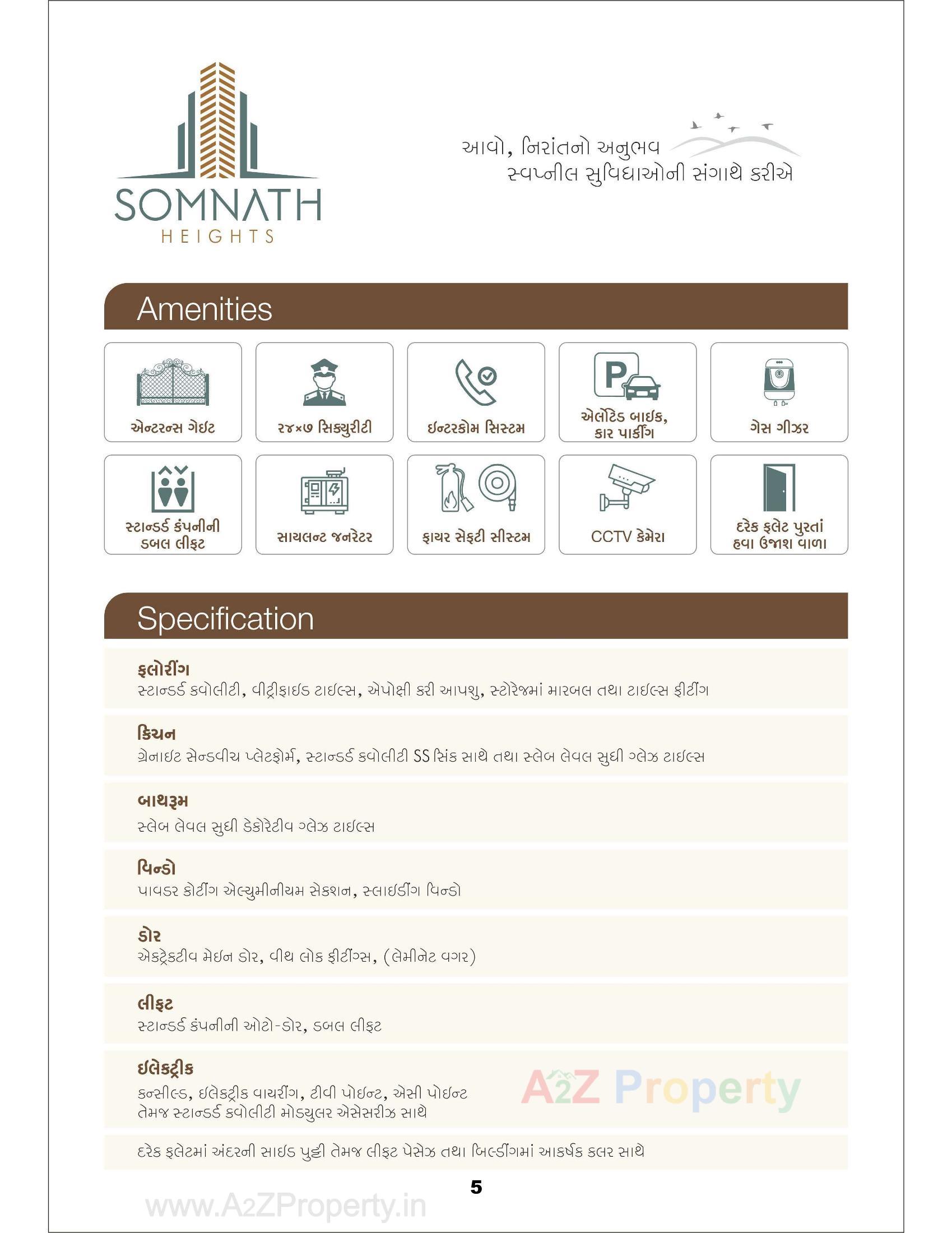  of real estate project Somnath Heights located at Rajkot, Rajkot, Gujarat