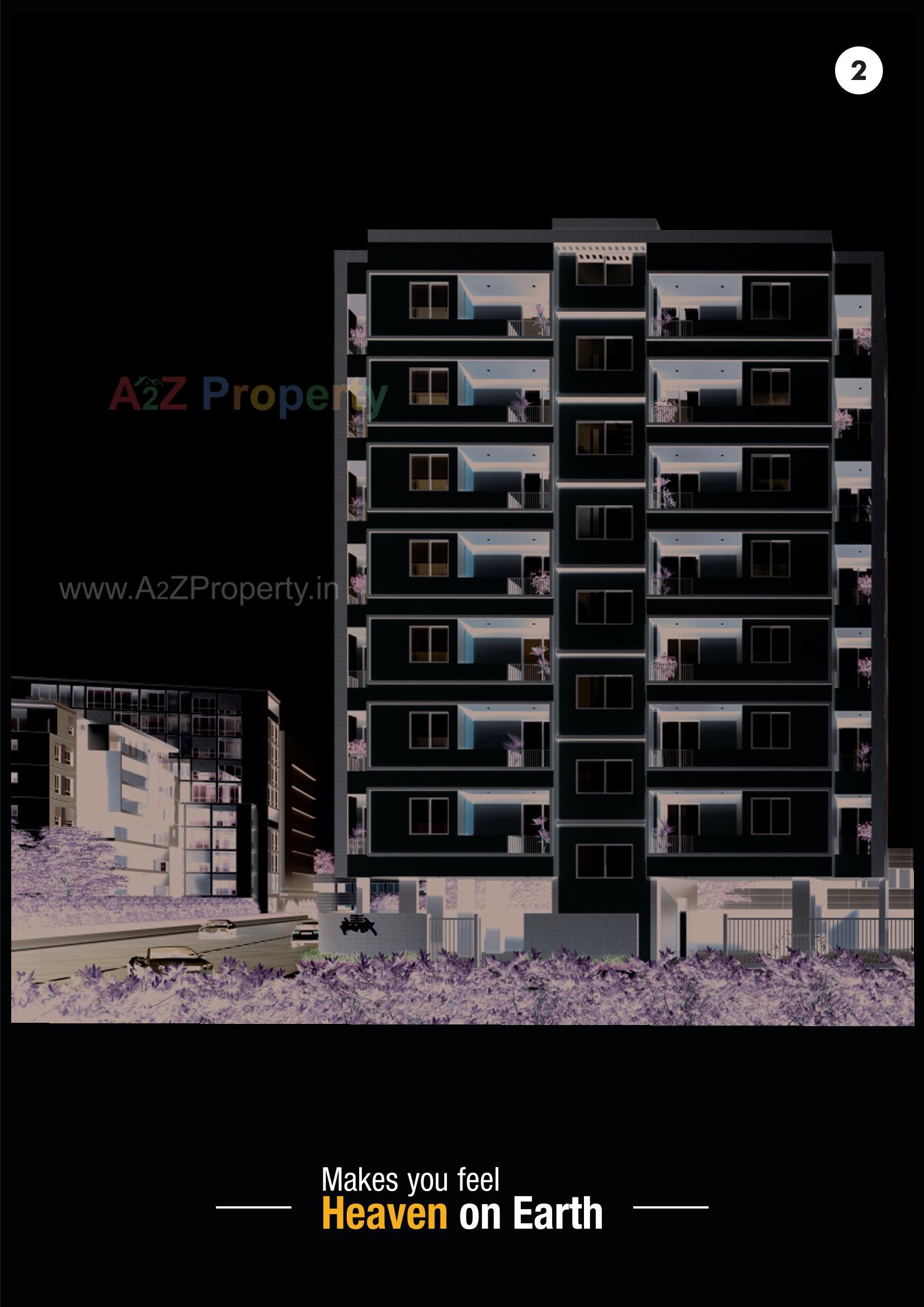 3D Elevation of real estate project Sonamahor Mira located at Mavdi, Rajkot, Gujarat