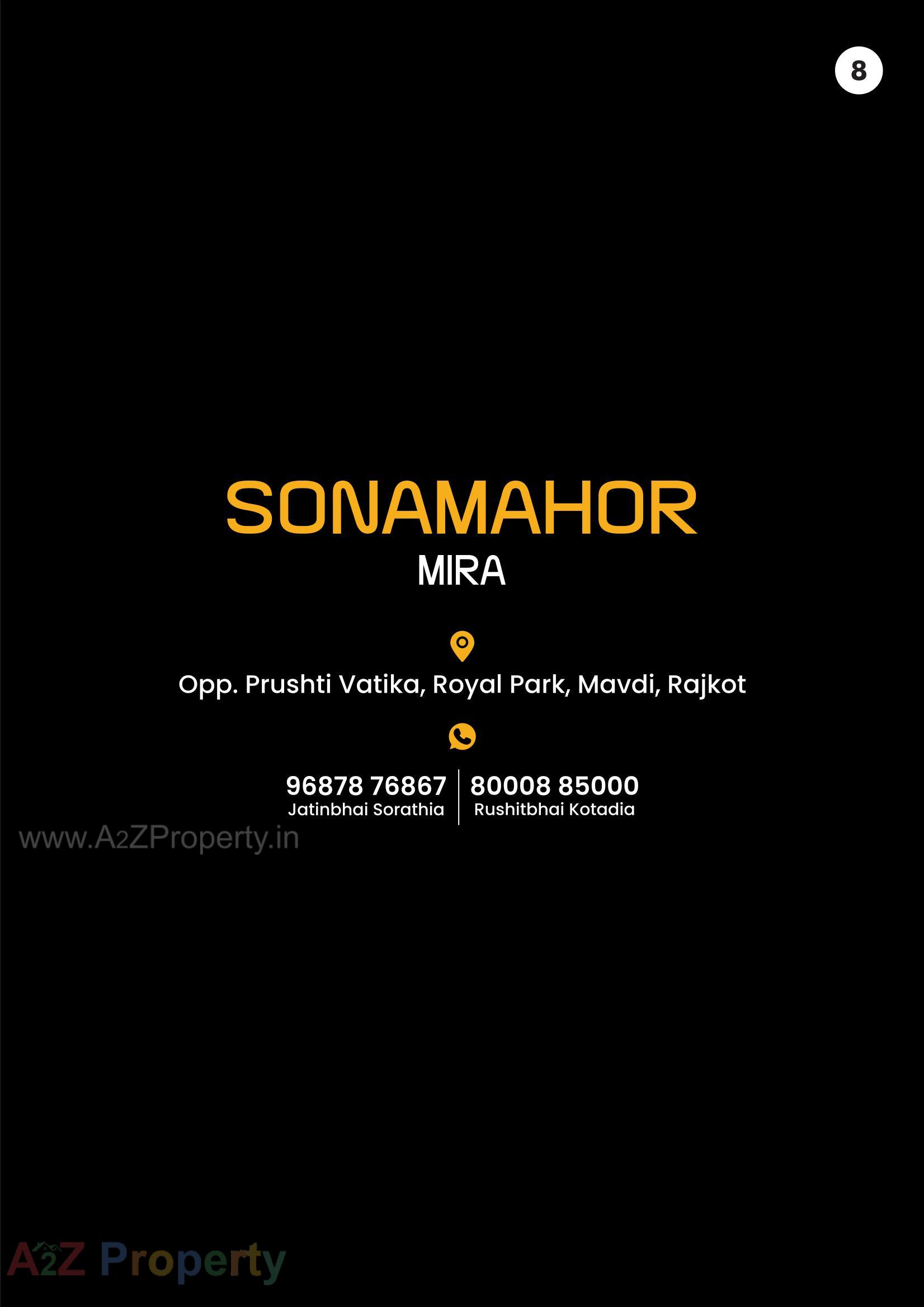  of real estate project Sonamahor Mira located at Mavdi, Rajkot, Gujarat