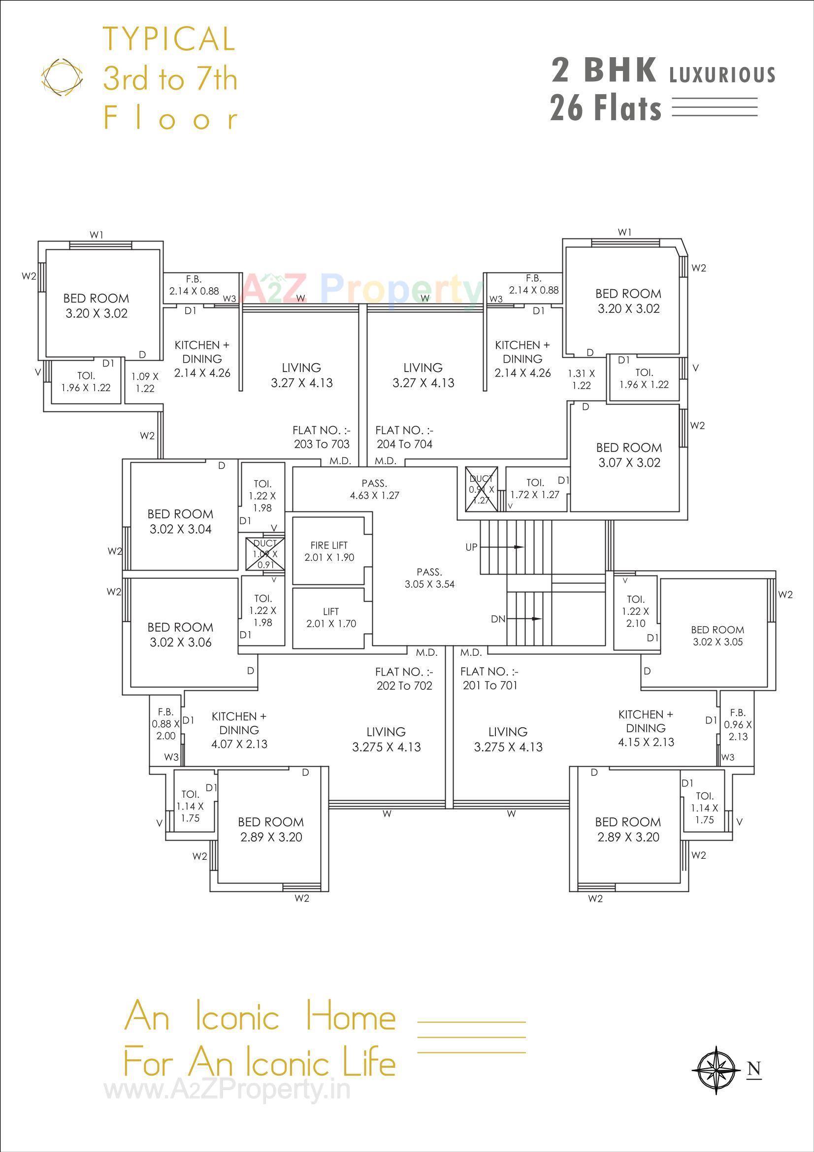 Layout of real estate project Sonamahor located at Mavdi, Rajkot, Gujarat