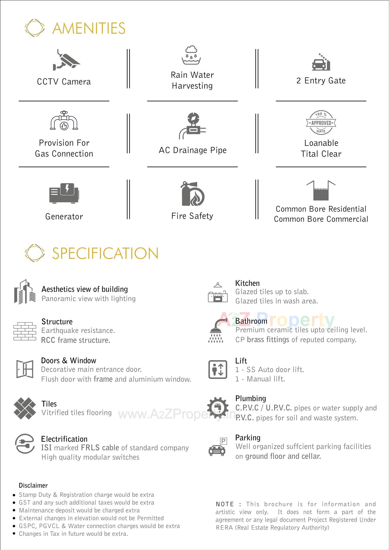  of real estate project Sonamahor located at Mavdi, Rajkot, Gujarat
