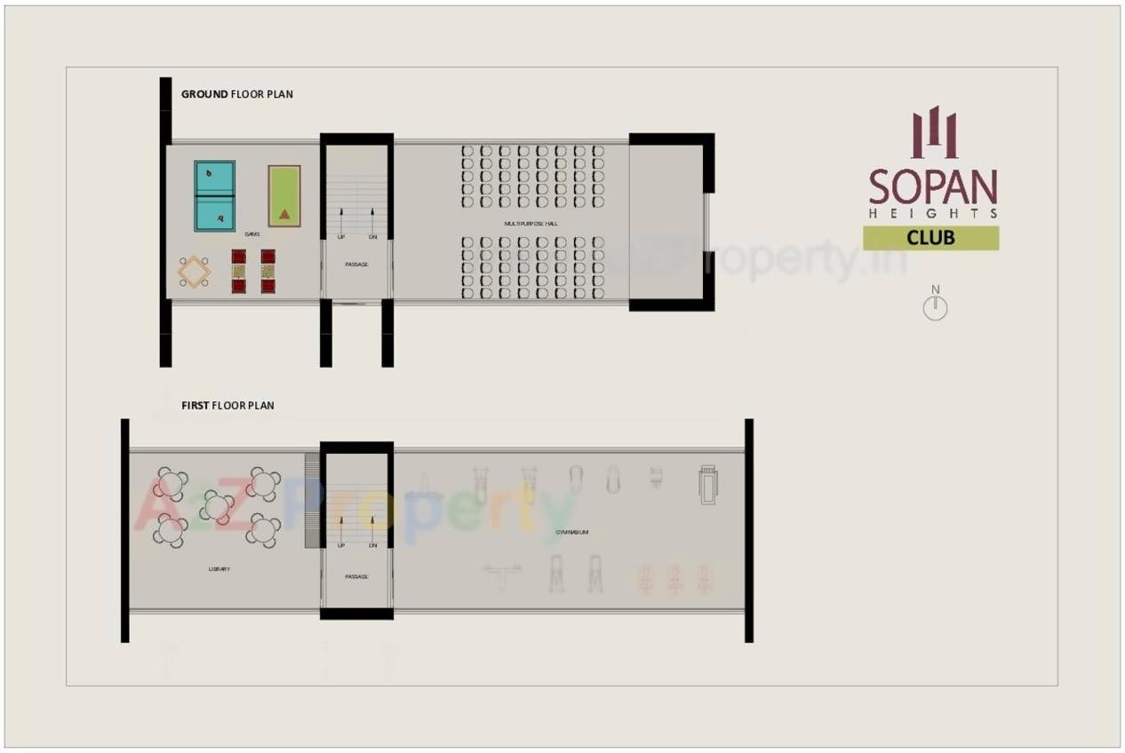 Layout of real estate project Sopan Heights located at Raiya, Rajkot, Gujarat