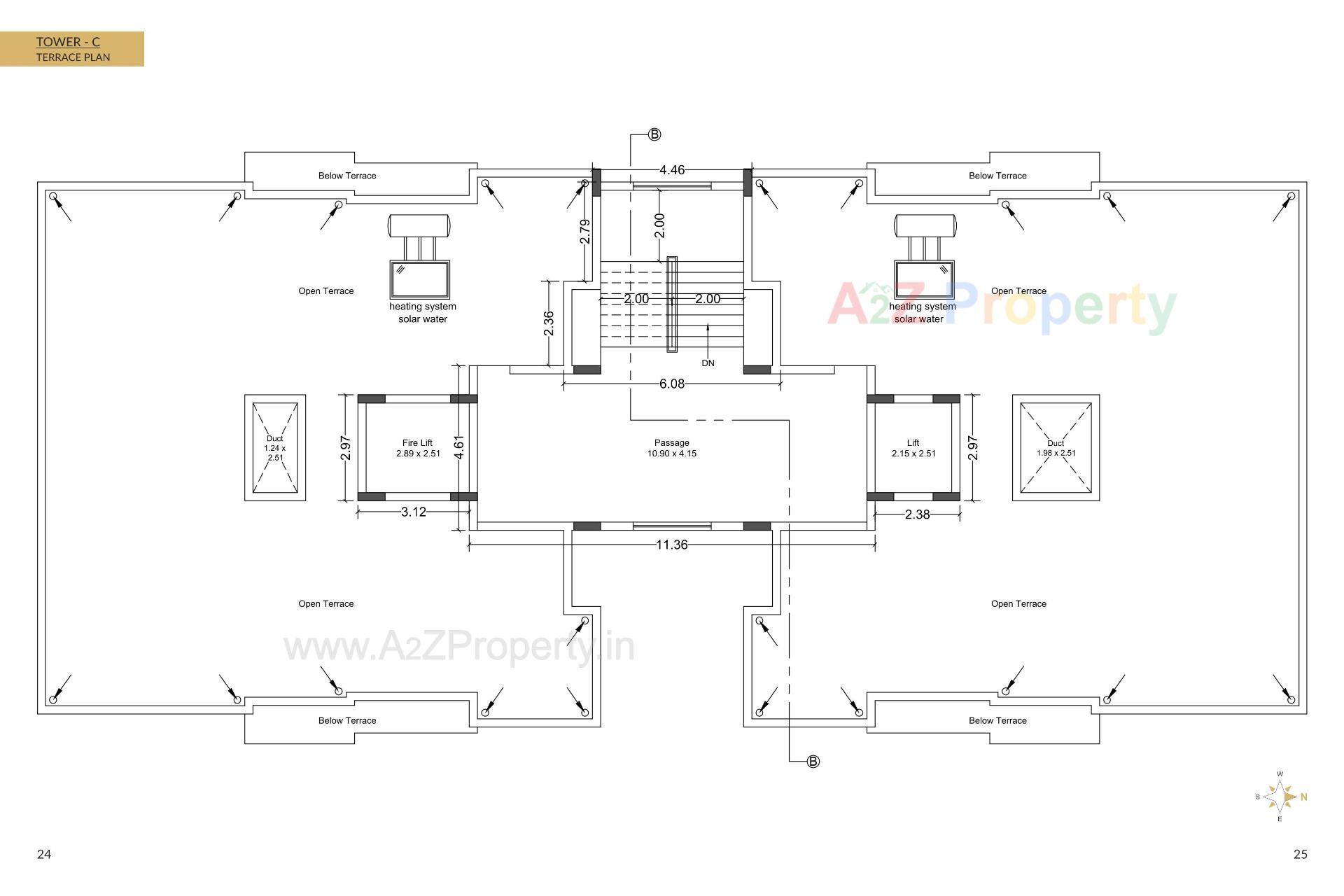Layout of real estate project Speedwell Gold located at Mavdi, Rajkot, Gujarat