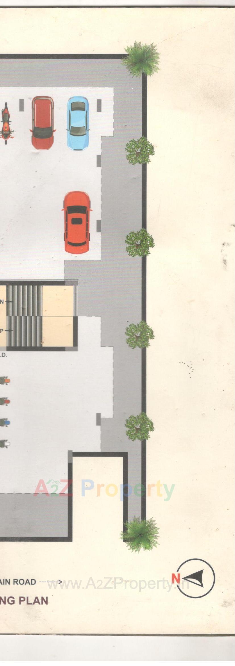 Layout of real estate project Sukhsagar Square located at Rajkot, Rajkot, Gujarat