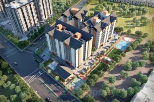 Elevation of real estate project Sundaram Gold located at Madhapar, Rajkot, Gujarat