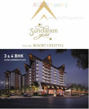 Elevation of real estate project Sundaram Gold located at Madhapar, Rajkot, Gujarat