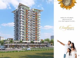 Elevation of real estate project Sunflower Heights located at Ronki, Rajkot, Gujarat