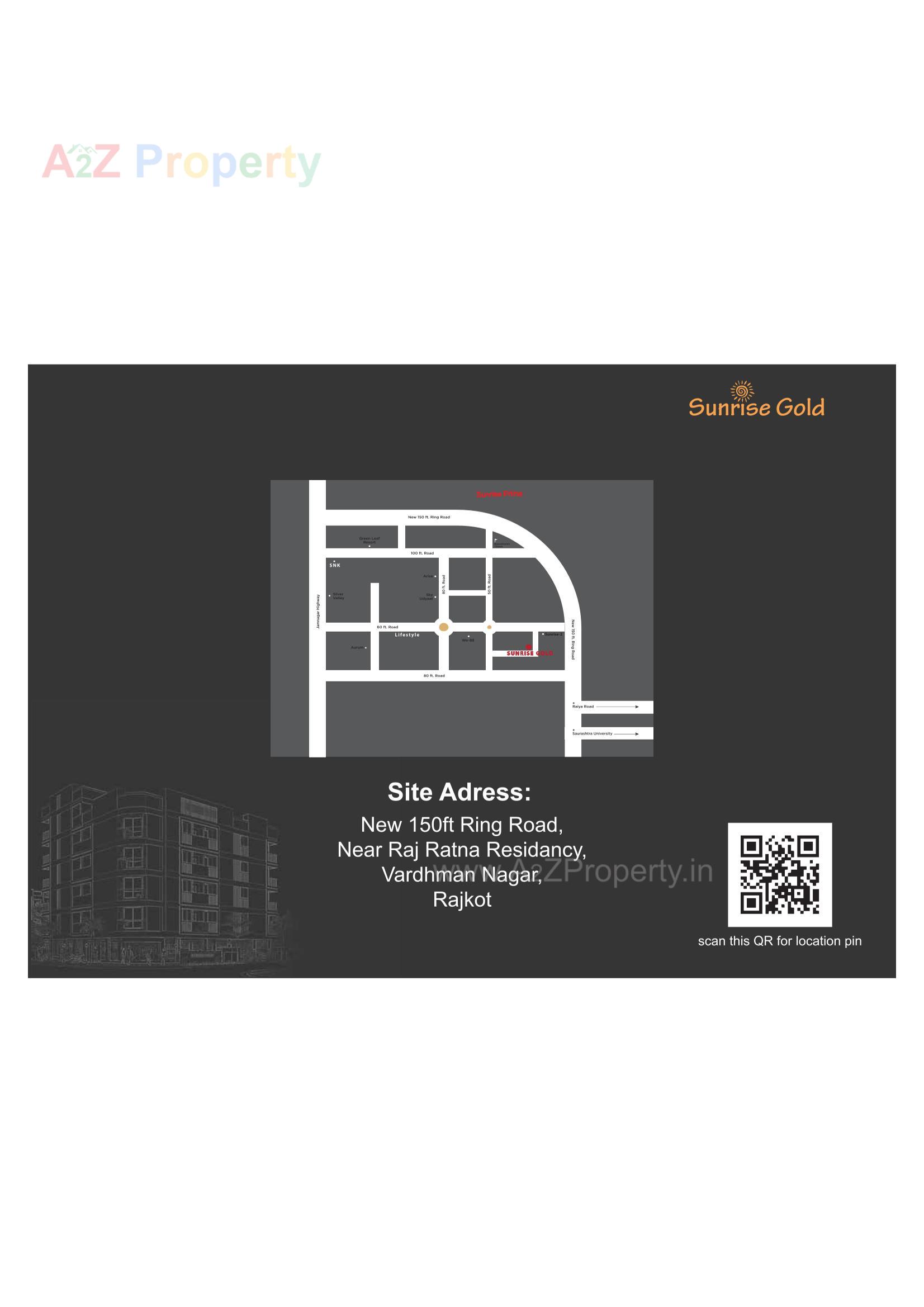  of real estate project Sunrise Gold located at Ghanteshwar, Rajkot, Gujarat