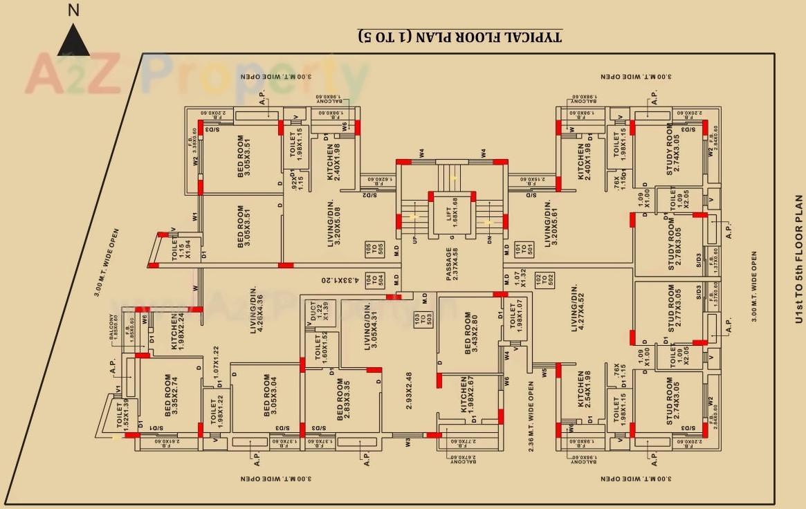 Layout of real estate project Sunrise Ii located at Ghanteshwar, Rajkot, Gujarat