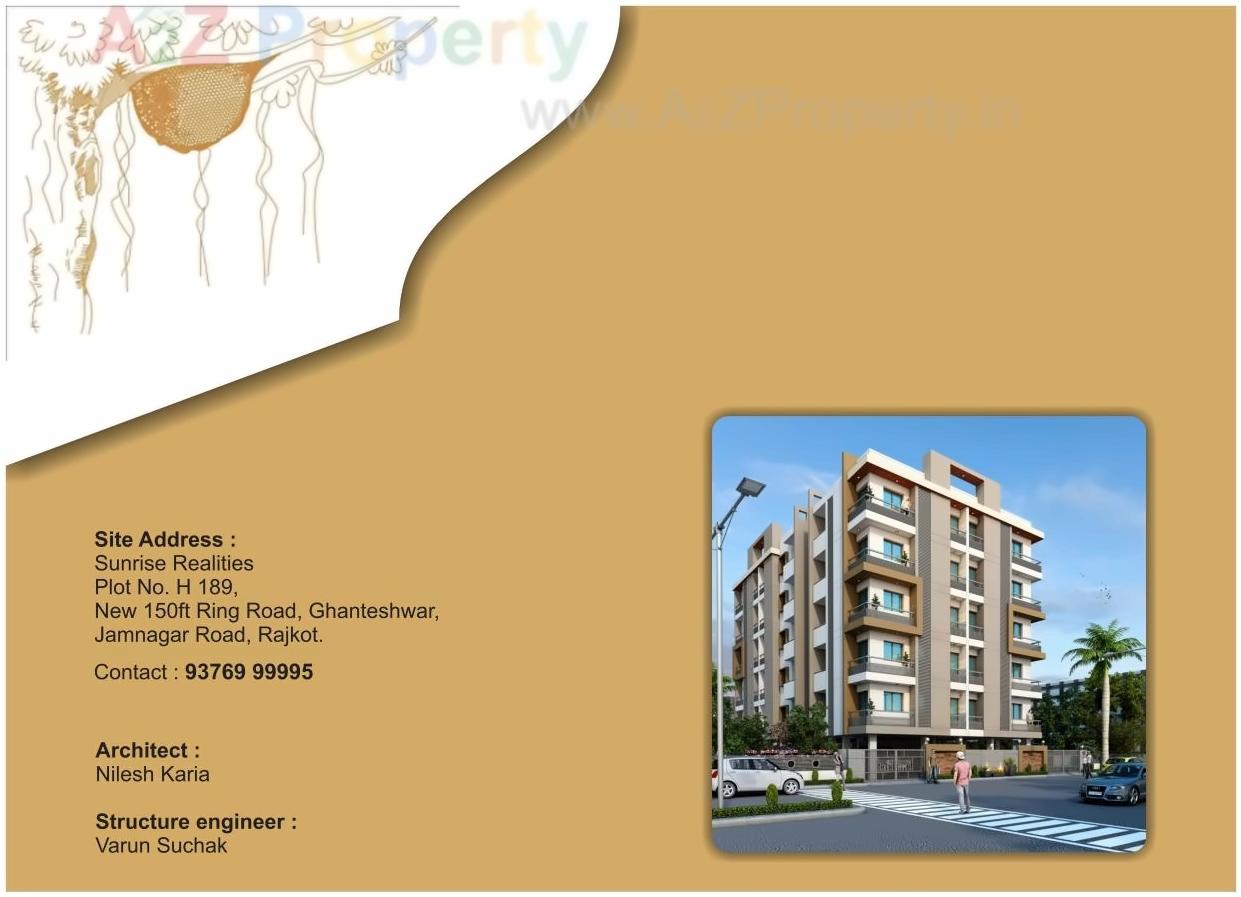  of real estate project Sunrise Ii located at Ghanteshwar, Rajkot, Gujarat