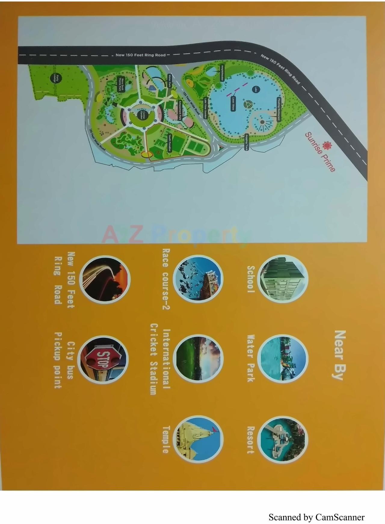  of real estate project Sunrise Prime located at Ghanteshwar, Rajkot, Gujarat