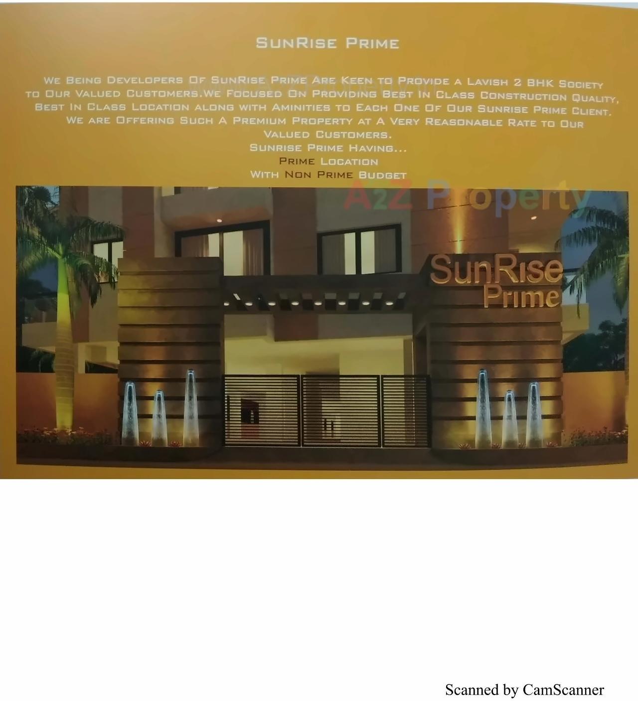  of real estate project Sunrise Prime located at Ghanteshwar, Rajkot, Gujarat