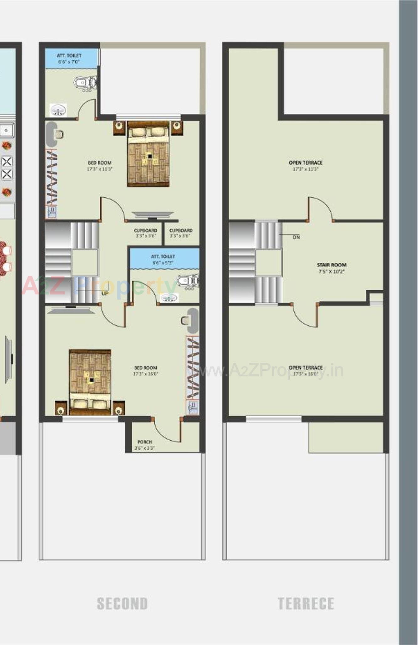 Layout of real estate project Sunrise Residency located at Rajkot, Rajkot, Gujarat