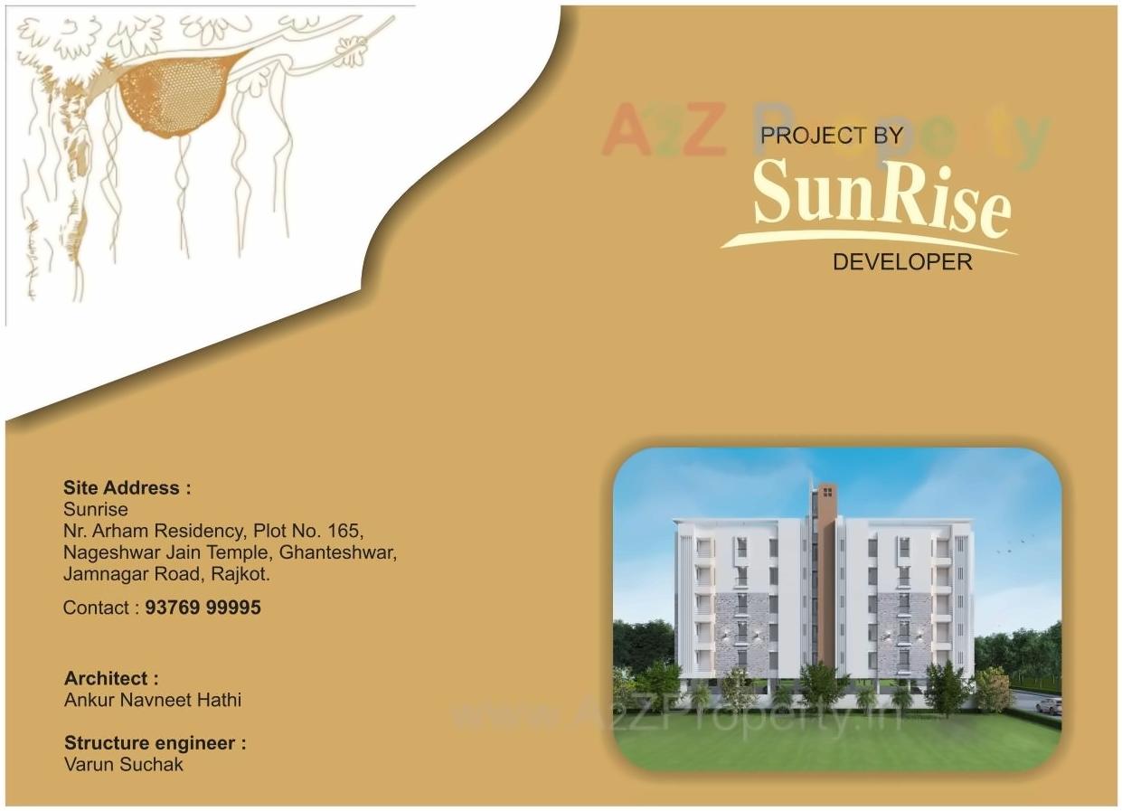  of real estate project Sunrise located at Ghanteshwar, Rajkot, Gujarat