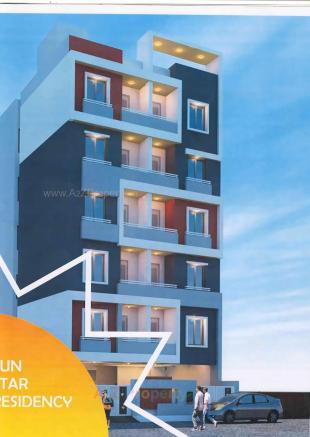 Elevation of real estate project Sunstar Residency located at Raiya, Rajkot, Gujarat