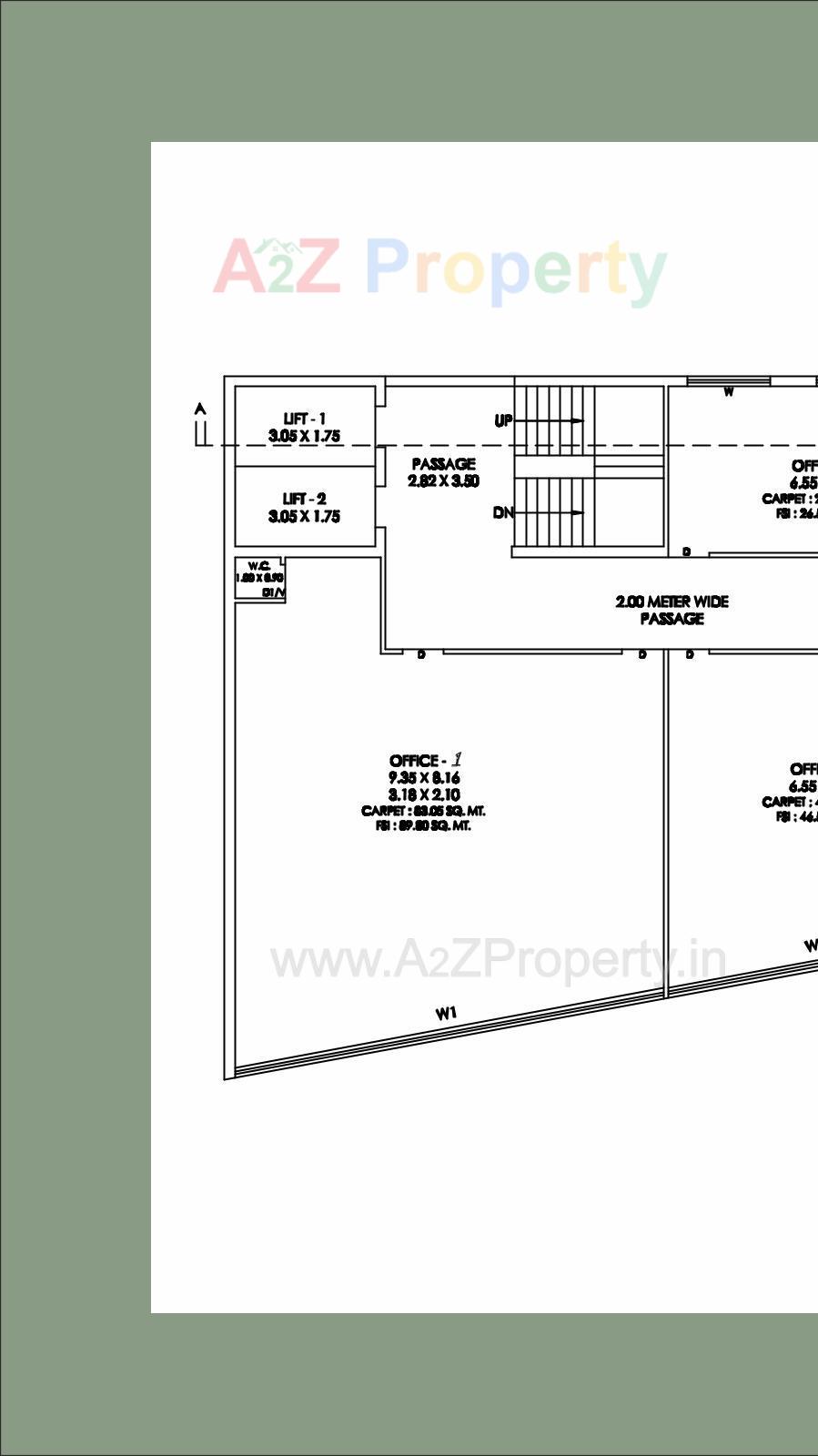 Layout of real estate project Supremus located at Raiya, Rajkot, Gujarat