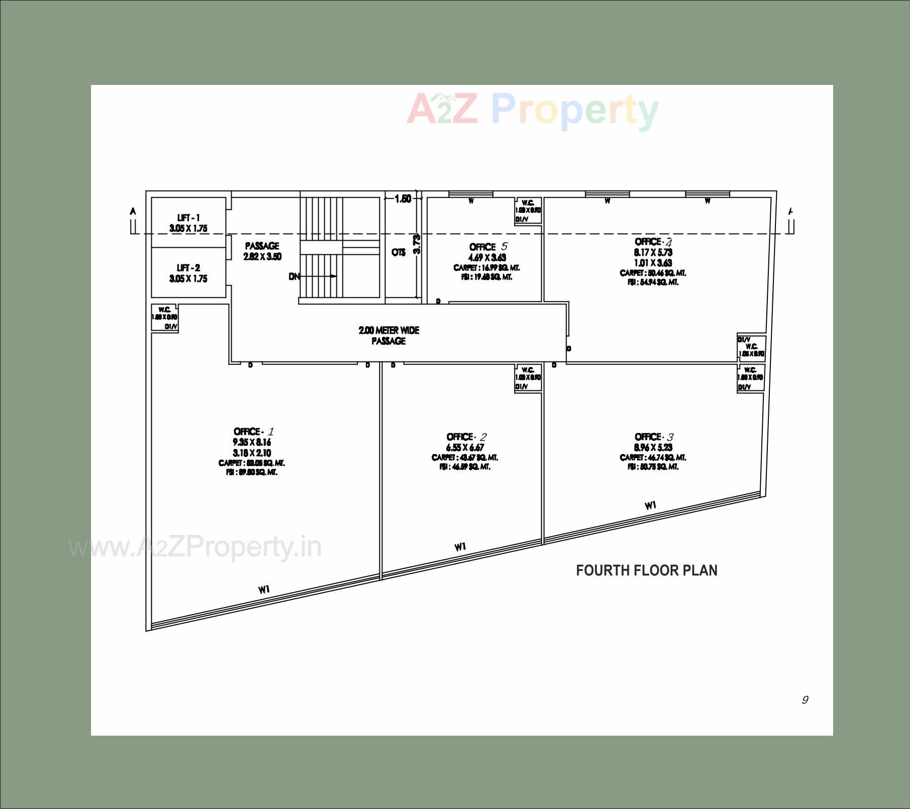  of real estate project Supremus located at Raiya, Rajkot, Gujarat