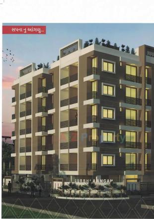 Elevation of real estate project Surbhi Aangan located at Kotharia, Rajkot, Gujarat