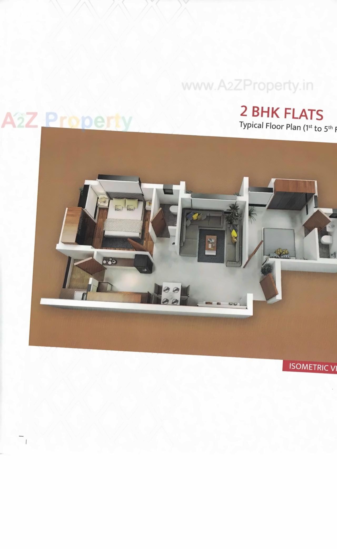 Layout of real estate project Surbhi Aangan located at Kotharia, Rajkot, Gujarat